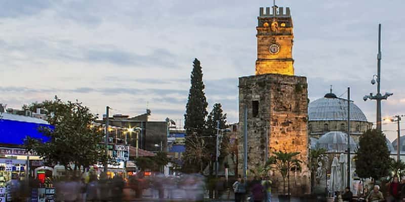 تور آنتالیا-برج ساعت